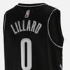 Nike Portland Trail Blazers D Lillard Swingman Джерси Черный Мужская уличная одежда DH8068-010