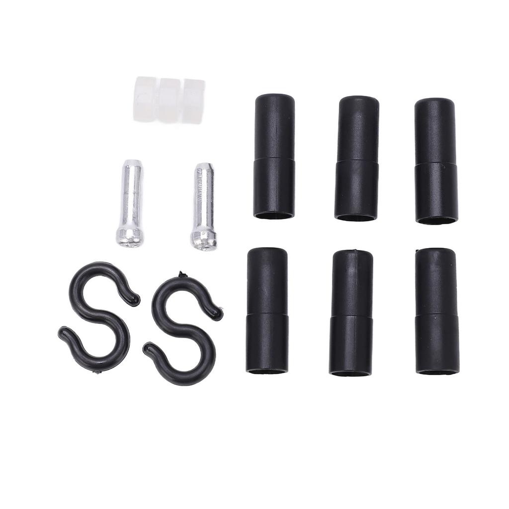 Universial Bicycle Brake Cable Housing Kit Bike Brake Inner Wire Tube Replacement Set with CapsFor Mountain Bike