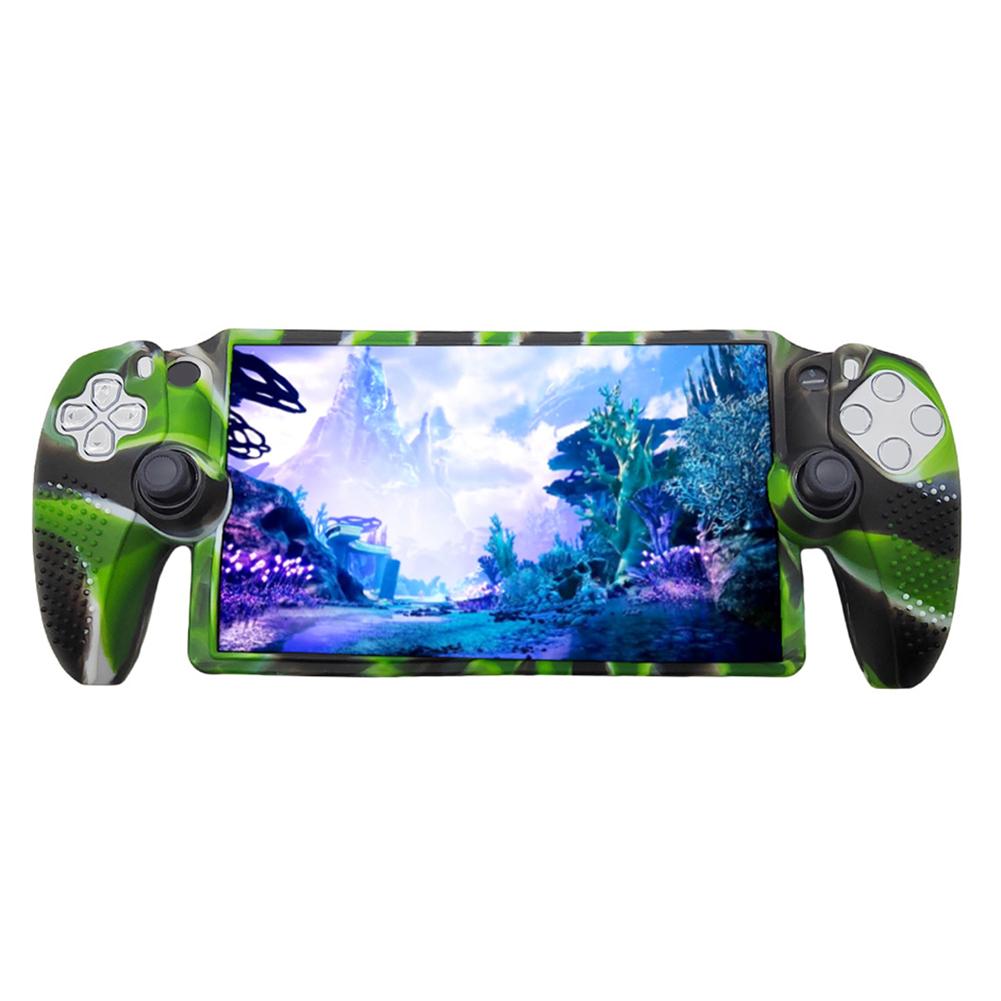 Силиконовый защитный чехол Противоударный защитный чехол Защита от царапин Мягкий чехол-накладка Чехол-рукав Нескользящий для игровой консоли PS5 Portal