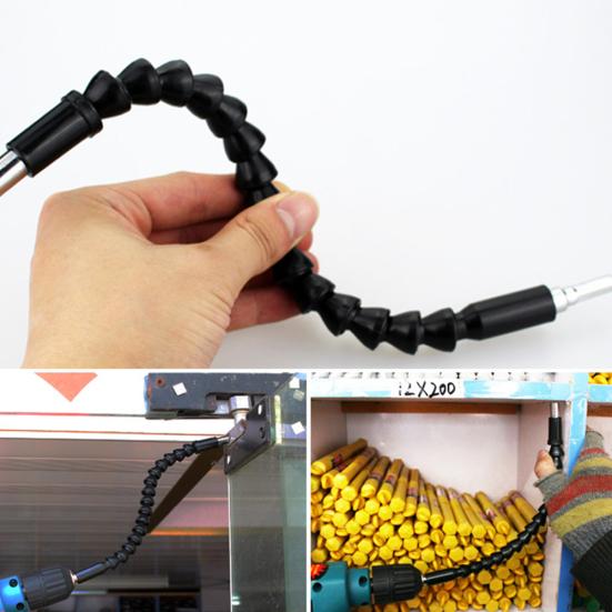 200mm Flexible Shaft Extension Screwdriver Drill Bit Holder Connecting Link Tool