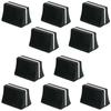 Fader Knob Mixer Fader Mixer Fader Potentiometer Cover Plastic Potentiometer Volume Control Mixer Fader Knob Easy To Fit 10pcs Black