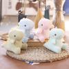Cute Little Dinosaur Pendant Plush Toy Doll Cartoon Bag Hanging Keychain Rag Doll