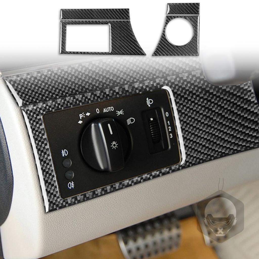 Gear Shift Instrument Reading Lamp Doors Handle Lift Panel Carbon Fiber Sticker Trim For Mercedes Benz B Class W245