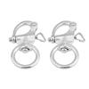 2Pcs Snap Shackle Stainless Steel 316 Buckle Brace Ring Useful Tool Round Ring Shackle 76mm