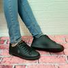 Женские мужские кроссовки U.S.Polo Franco Black Flat Sole Sneaker