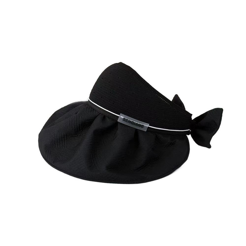 Кепки с козырьком от УФ-излучения, пляжные шляпы с открытым верхом, модные солнцезащитные шляпы для отдыха на природе