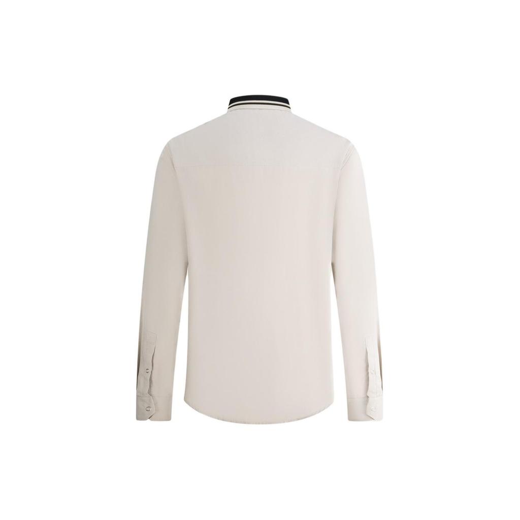 ARMANI EXCHANGE Logo-patch Cotton-blend Shirt 6RZC22-ZNXWZ-1510