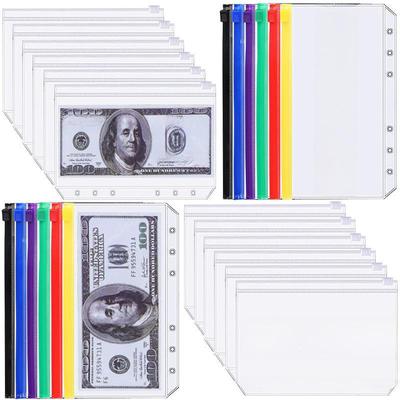 Прозрачный ПВХ-органайзер для документов и визиток: Сумки для хранения форматов A6, A5, B5 и справочники с отрывными листами