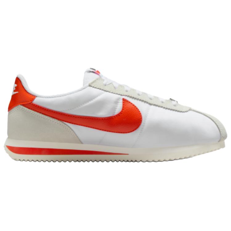Nike Cortez Текстиль Женский Белый Красный Пикантный Парус Вершина Белый DZ2795-104