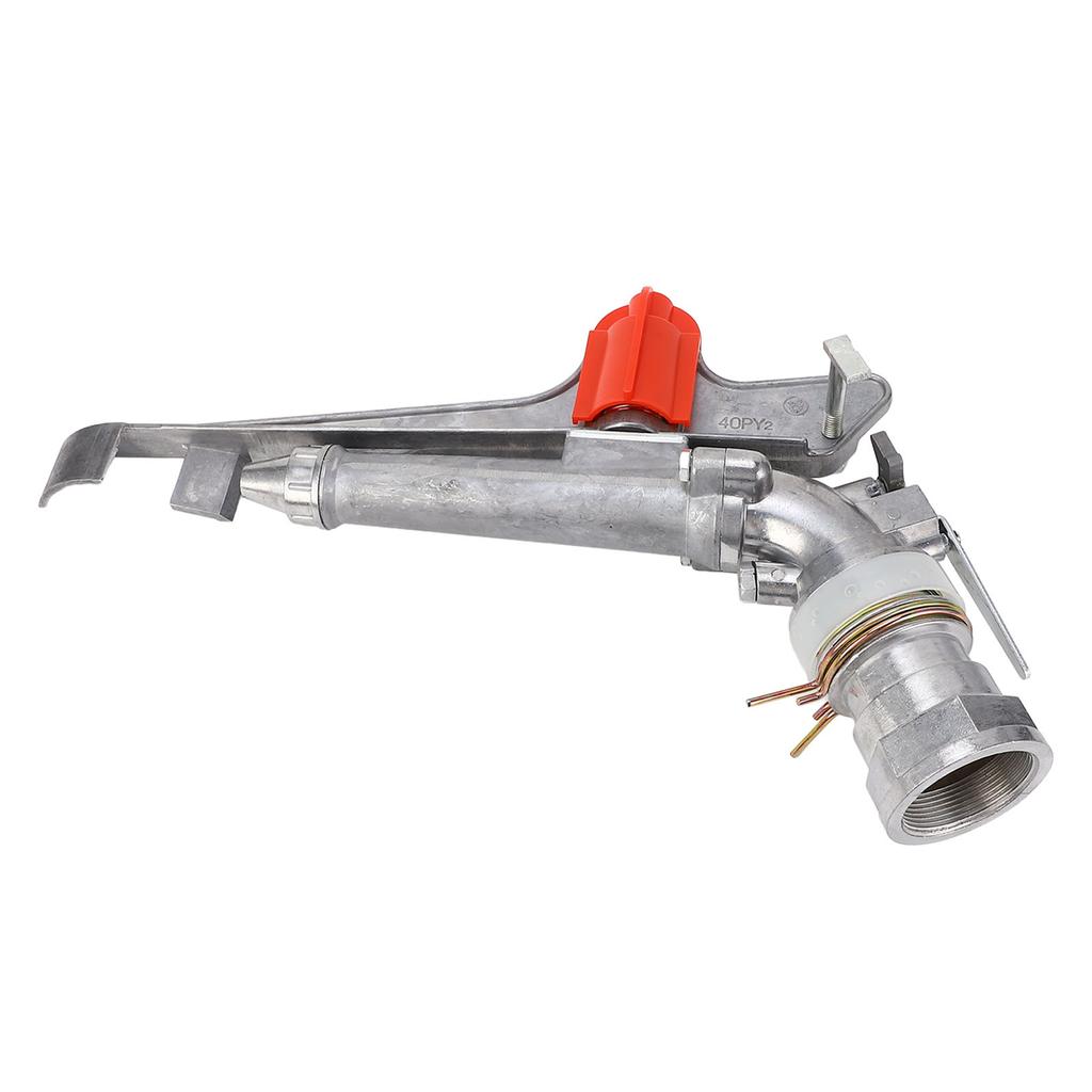 2 Inch Agriculture Farm Irrigation Sprinkler Spray Gun Large Area Watering Spray 360 Degree Rotary