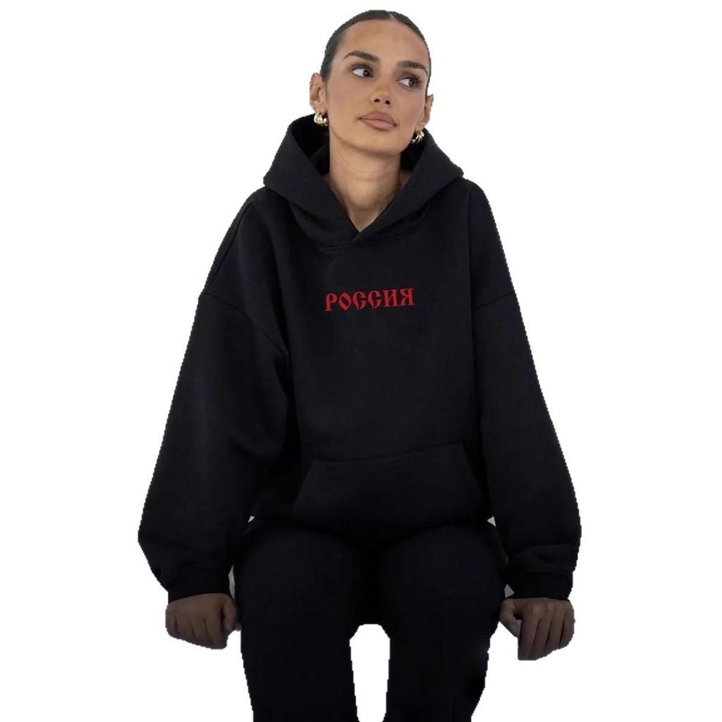 Ozon Худи с рукавами реглан Y2K для унисекс: Осенне-зимний стиль субкультуры