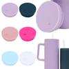 1Pcs 40Oz Sealing Bottle Cover Splash Spill Proof Plain Plastic Replacement Lid for Quencher H3.0 Multicolor Themos Cup
