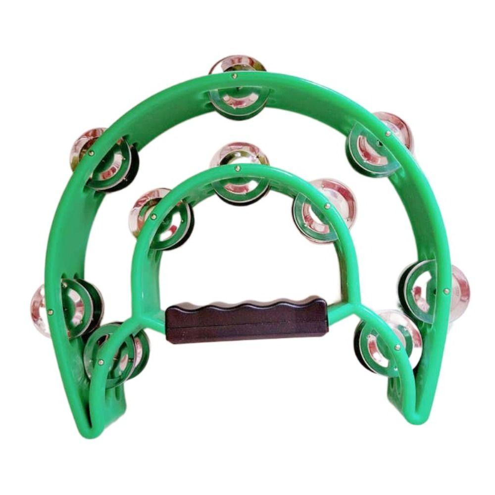 Музыкальный Орф Тамбурин Образовательный Ручной Кольцевой Тамбурин Полумесяц Ручной Колокольчик Музыкальное Просвещение