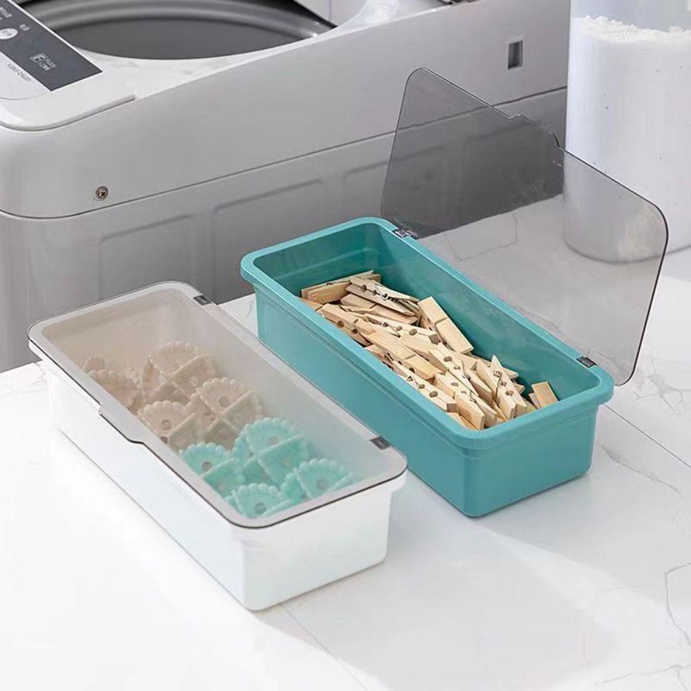 With Lid Makeup Storage Box Dust-proof Desktop Organizer High Quality Utensils Storage Box  Kitchen