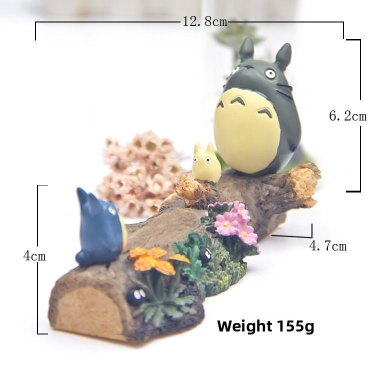 Totoro Four Seasons Scene Model Resin Craft For Home Decor