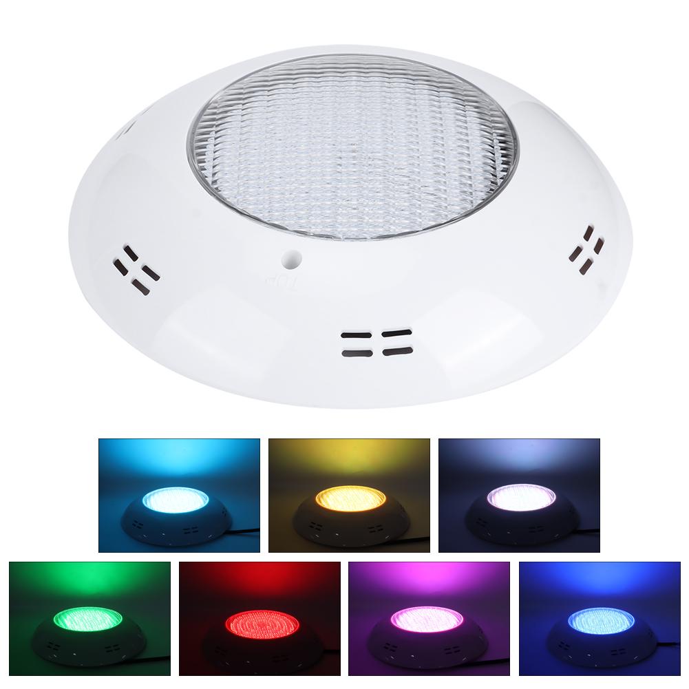 18 Вт 159 светодиодов светильник для бассейна IP68 водонепроницаемый пульт дистанционного управления декоративные лампы AC12V