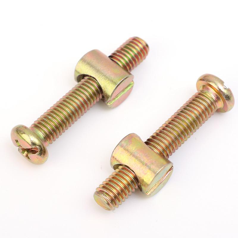 5 шт. винтовых крепежей M8, аксессуары для модификации автомобиля, универсальный набор гаек с плоской головкой из никелированной стали, крепежные аксессуары