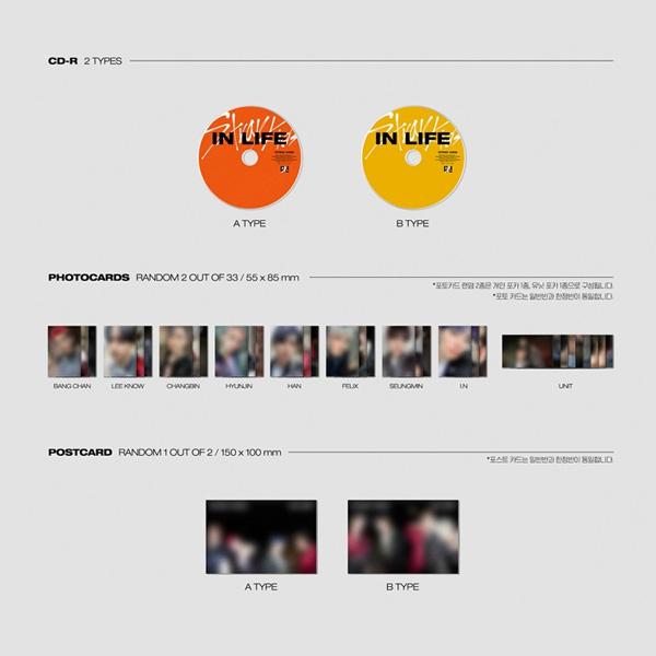Stray Kids Переиздание 1-го альбома IN LIFE  (Стандартная версия.)