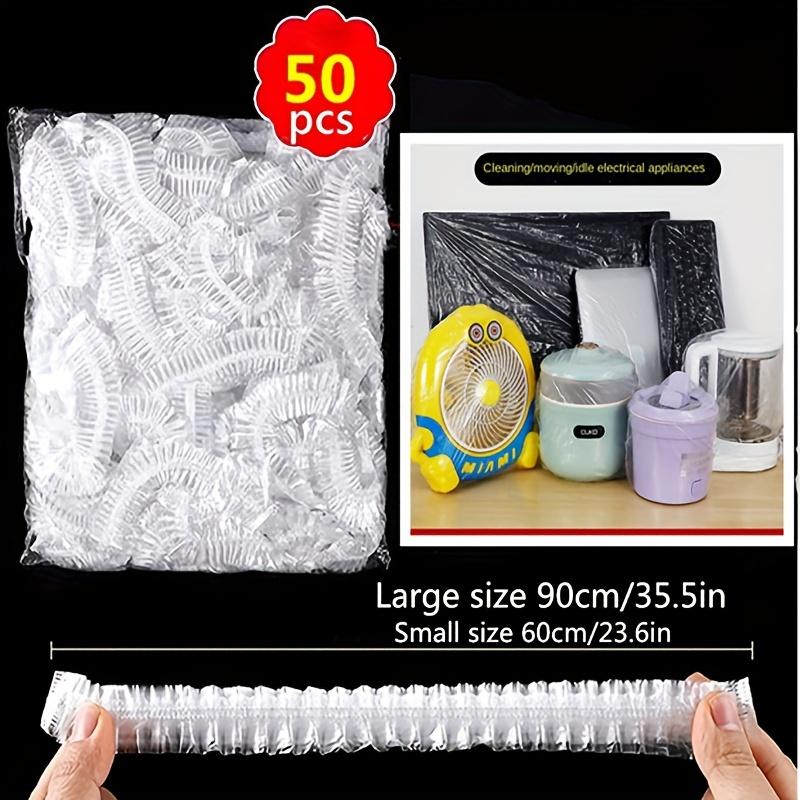 10 шт./20 шт./50 шт. большой прозрачный пылезащитный чехол для бытовой техники-защищает вентилятор, микроволновую печь и рисоварку от пыли и мусора