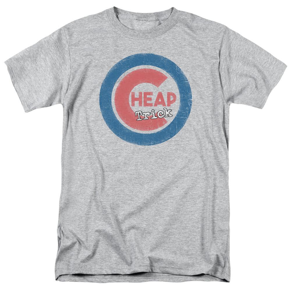 26 Cheap Trick Cheap Cub T Shirt Mens Licensed 80s Band Tee Sport Gray Unisex T-Shirt