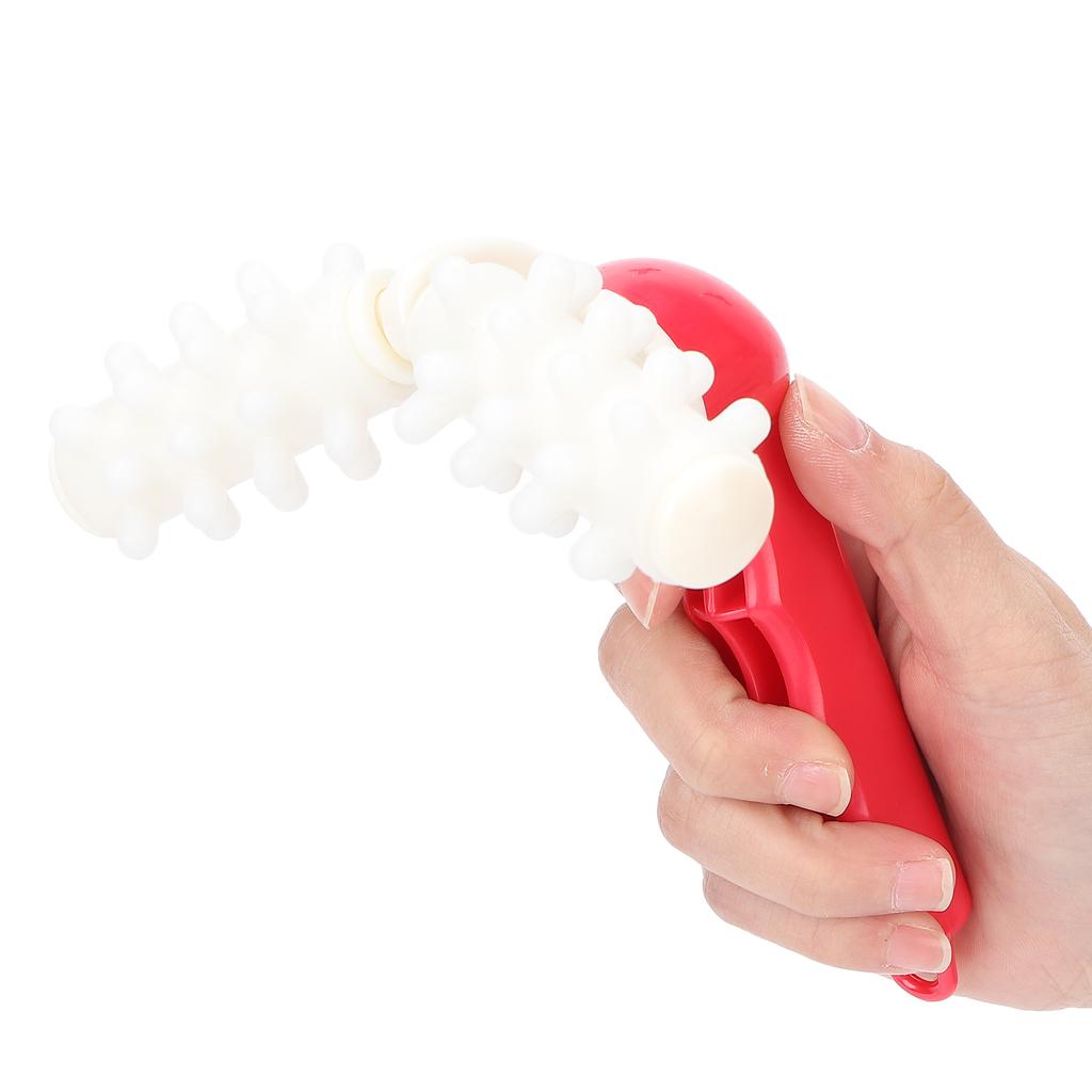 Waist Roller Massager Home Office Pain Relief Muscle Relaxation V Shaped Massager for Arms Legs