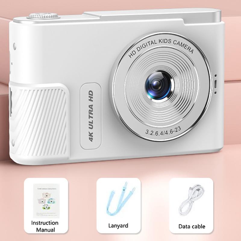 1 Комплект 44 Мп HD Мини Фотокамера 2,4 Дюйма 4K Цифровые Камеры 8-кратный Быстрый Зум Видео Поддерживает Игровые Функции И Тепловизионную Камеру