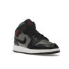 Кроссовки Air Jordan 1 Mid GS Shadow Kids Серый Черный Particle-Grey 554725-096