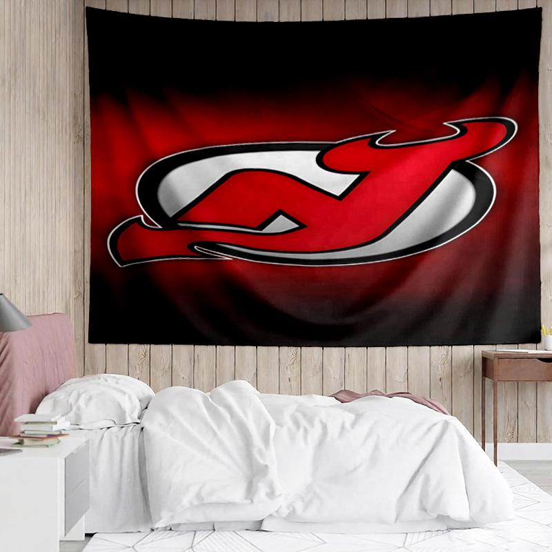 1PC New Devils Logo Tapestry Accessories Playroom Tapestry, for Bedroom,Livingroom, dormitory Room Wall Decor Fan Birthday Gifts