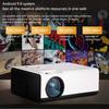HD 1280x720P T01 Мини-проектор Нативный LED Android 9.0 5G WiFi Видеопроектор Домашний кинотеатр Смарт 3D Фильм Игра Проектор