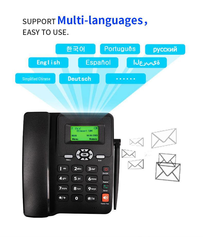 ETROSS ETS-6588 GSM Wireless Phone with Radio, Dual SIM for China Mobile & Unicom