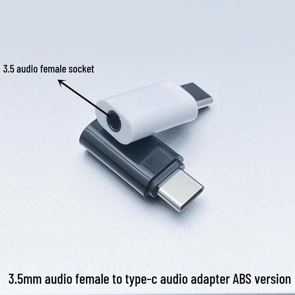 Аудиоадаптер 3,5 мм (мама) на Type-C для устройств Apple и Huawei - Совместим с наушниками 3,5 мм