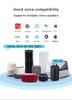 Умный выключатель Zero Fire Тип 86 Zigbee: Стальная или стеклянная панель, Пульт с голосовым управлением Alice.