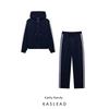 Kaslead New Arrival Women's Clothing Fashion Style Side Striped Design Jacket Outwear Pants 7484230