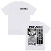 Rapper Ysysmo Ysy A Album Tour 2025 T-shirts for Women Fashion Hip Hop Pop Music T Shirt 100% Cotton Loose Oversized T-shirt