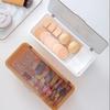Пылезащитный ящик для хранения косметики с крышкой, настольный органайзер, простая подставка для палочек, кухня