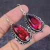Ammolite Handmade 925 Sterling Silver Jewelry Earring 2.17" z5H08