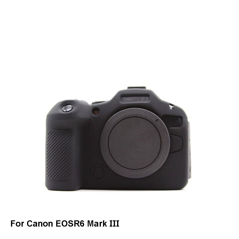 Silicone Camera Sleeve Case Anti-fall Soft Shell Protective Cover for Canon EOSR6 Mark III Travel