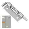 Spring Loaded Door Lock Bolts Rustproof Corrosion Resistant Easy Installation Lock Sliding