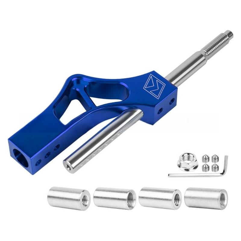 Регулируемый удлинитель ручки переключения передач автомобиля, универсальная посадка, алюминиевый рычаг переключения передач, эргономичный, для повышения комфорта вождения