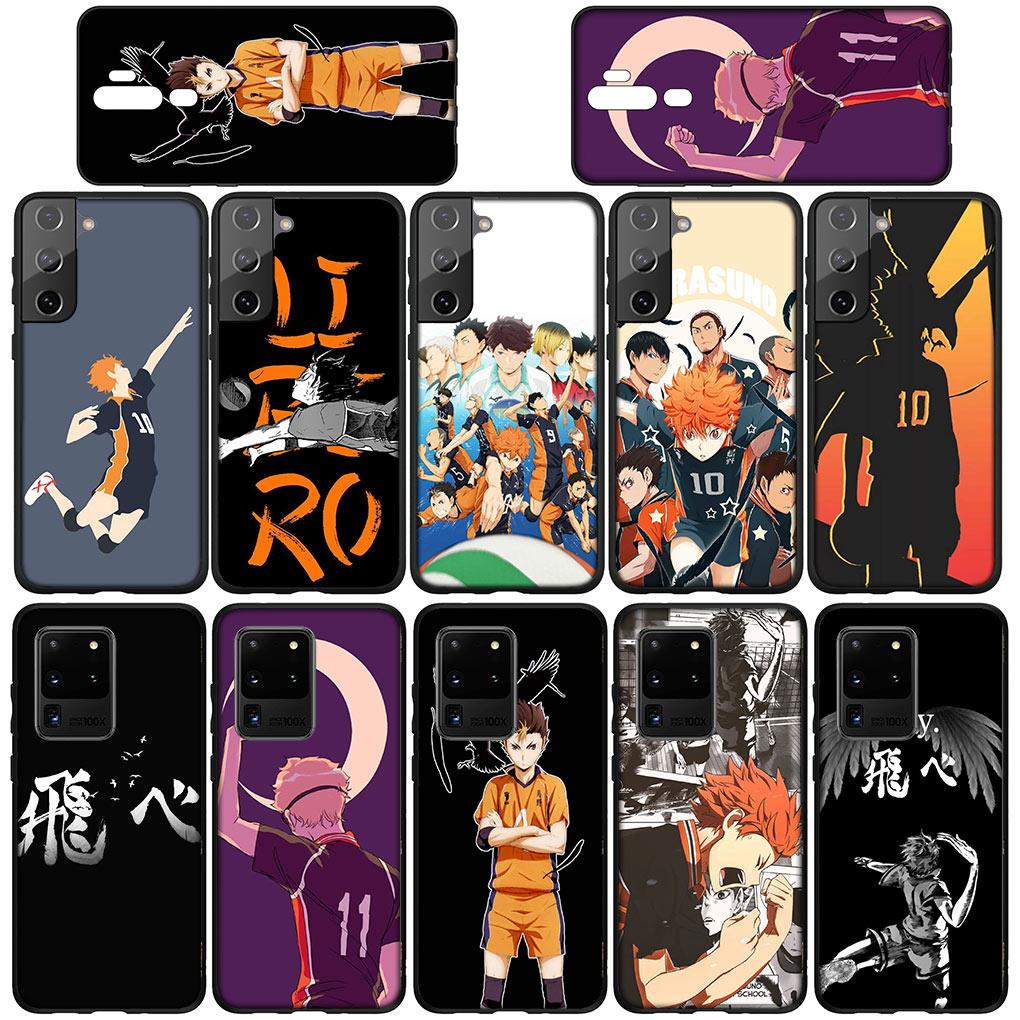 Чехол для телефона Haikyuu Хинаты Атаки для Samsung Galaxy Note 20 Ultra 10 8 9 S10 Lite S9 A6 A8 Plus A7 A9 Мягкий чехол