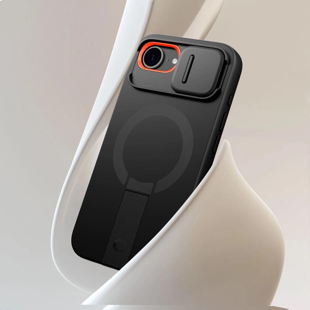 Etui Tech-Protect Kevlar Aura MagSafe na iPhone 16e - czarne