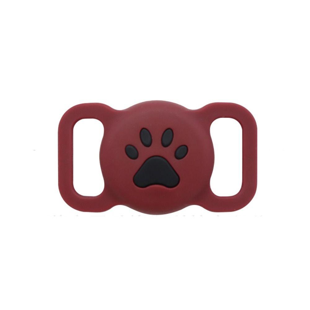 Silicone Protective Sleeve Waterproof Pet Tracker Protective Case Dog Collar Holder for Airtags