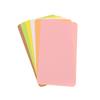 100Pcs/Box Kraft Paper Card Double Sided Word Card Blank Business Card Message Note Thank You Card Writing Card Learning Card