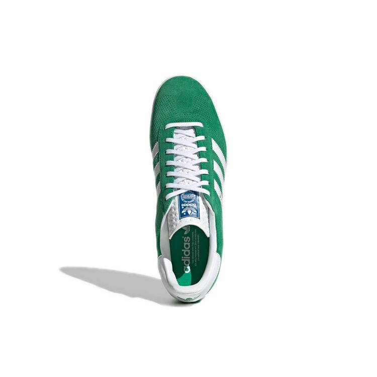 adidas Кроссовки Gazelle Green Унисекс Облачно-Белые Золотисто-Металлические H02215