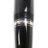 Great MONTBLANC Ballpoint pen BOHEME Cap type Black Silver Blue Gemstone mens Used