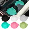 7CM Car Cup Holder Coaster Anti-slip Silicone Heat Resistant Universal SUV Truck Auto Center Console Beverage Holder Pad Mat Car Interior Accessories