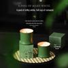 Bamboo Scented Candle - Smokeless, Elegant Home Ambiance, National Style Souvenir
