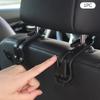 Подголовник автомобильного сиденья крючок вешалка для хранения органайзер универсальный с подстаканником для сумочки подходит для универсальных транспортных средств автомобильные аксессуары