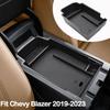 Органайзер для центральной консоли для Chevy Blazer 2024      Аксессуары, ABS-бокс для хранения в подлокотнике, вставной лоток