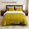 007 Personalized Custom Name 3‑Piece Bedding Set Soft Duvet Cover Set For Bedroom Home Decor